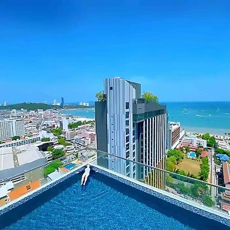 Central Pattaya - Sea View Large Balcony Condo With Infinity Pool Exterior foto
