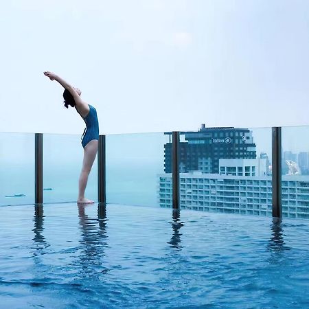 Central Pattaya - Sea View Large Balcony Condo With Infinity Pool Exterior foto