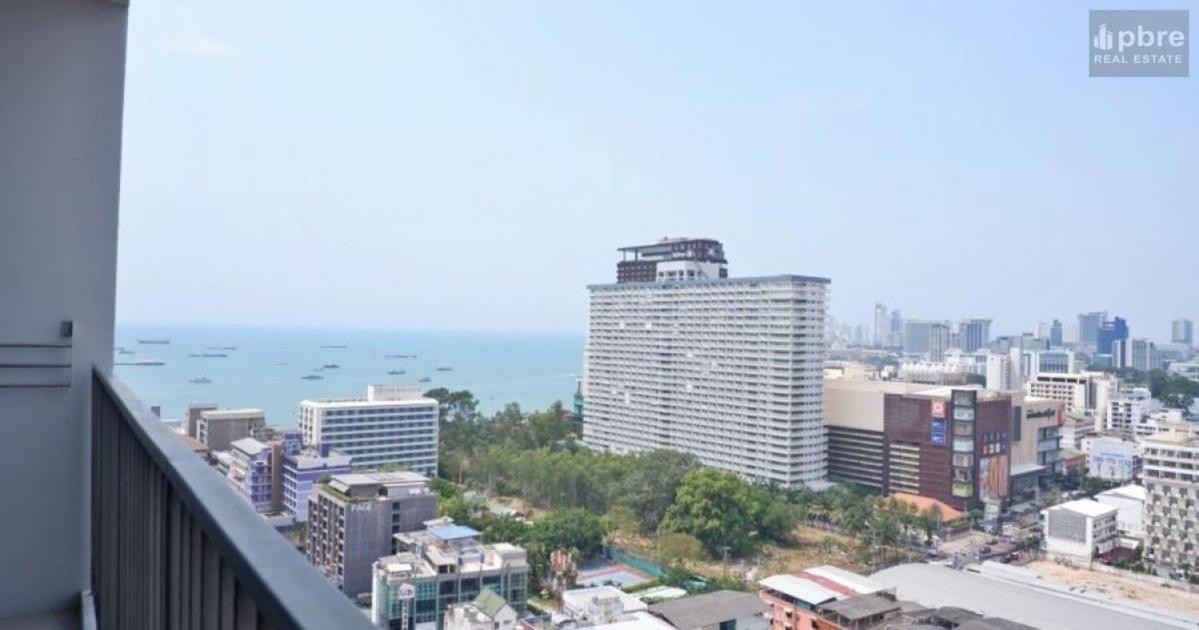 Central Pattaya - Sea View Large Balcony Condo With Infinity Pool Exterior foto