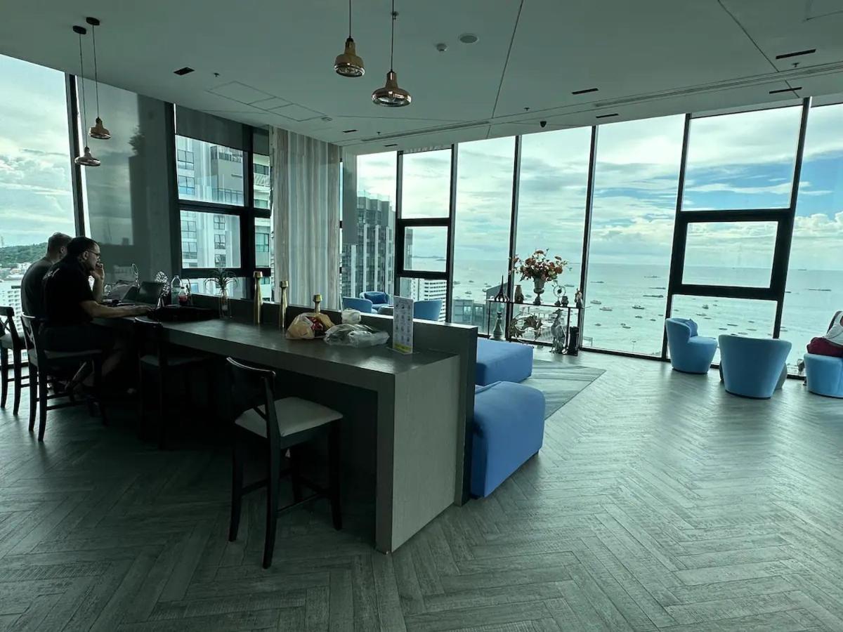 Central Pattaya - Sea View Large Balcony Condo With Infinity Pool Exterior foto
