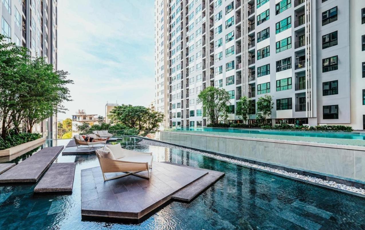 Central Pattaya - Sea View Large Balcony Condo With Infinity Pool Exterior foto