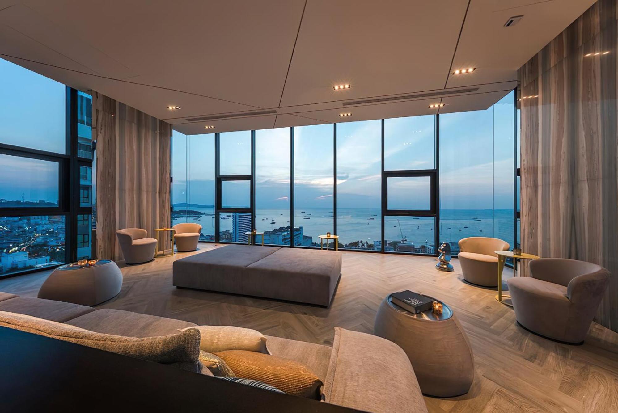 Central Pattaya - Sea View Large Balcony Condo With Infinity Pool Exterior foto