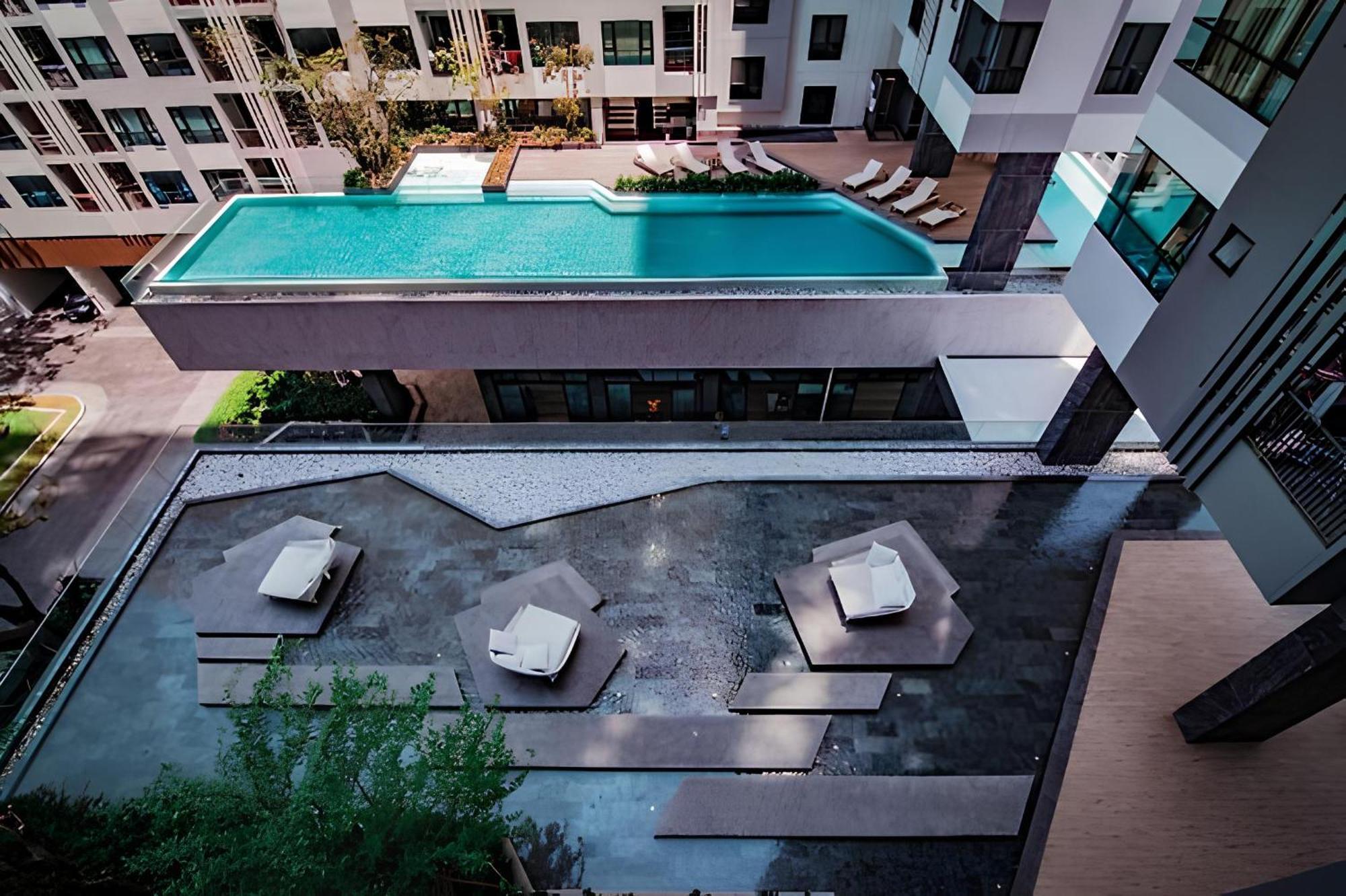 Central Pattaya - Sea View Large Balcony Condo With Infinity Pool Exterior foto